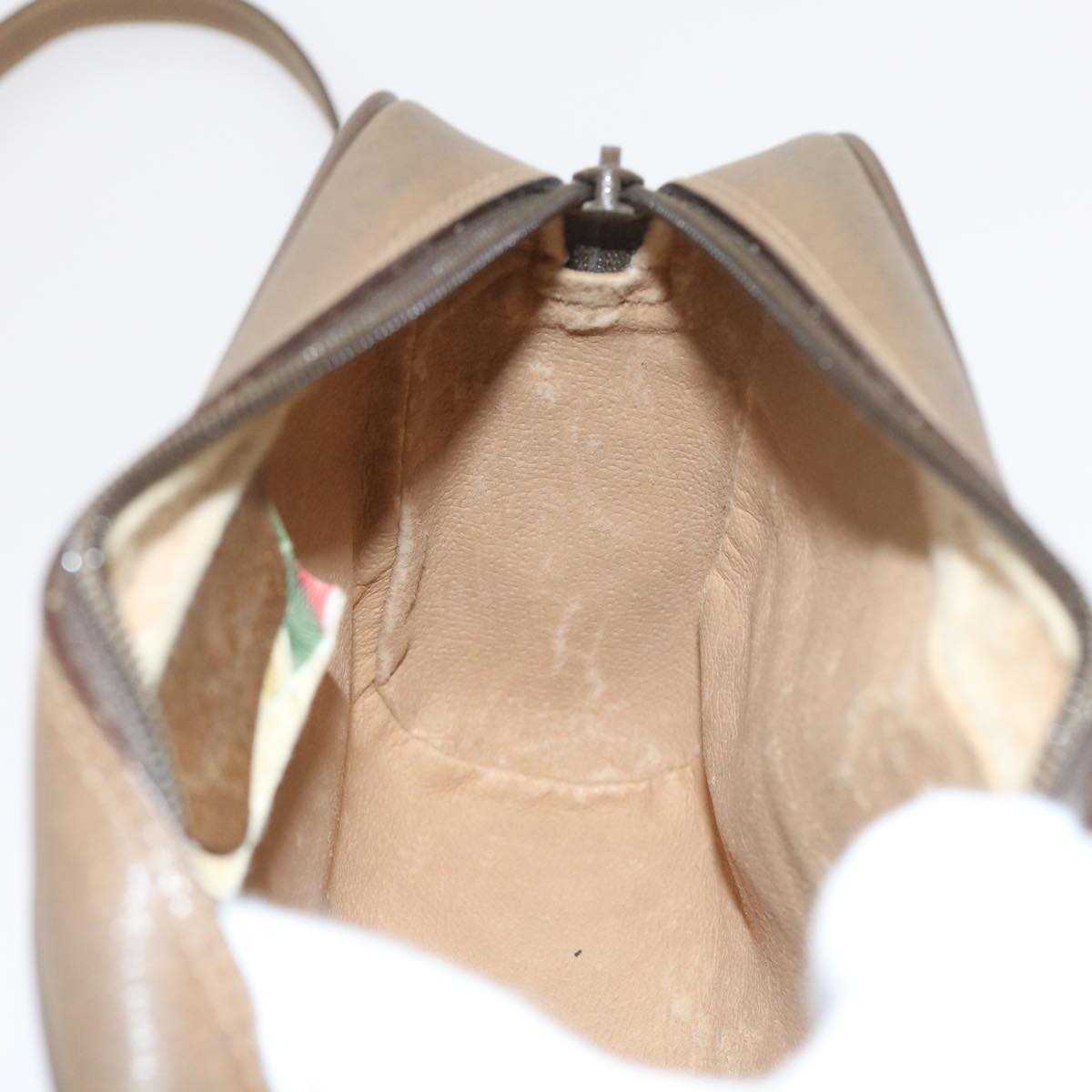 GUCCI GG Supreme Web Sherry Line Shoulder Bag Beige Red 56 02 087 yk9330