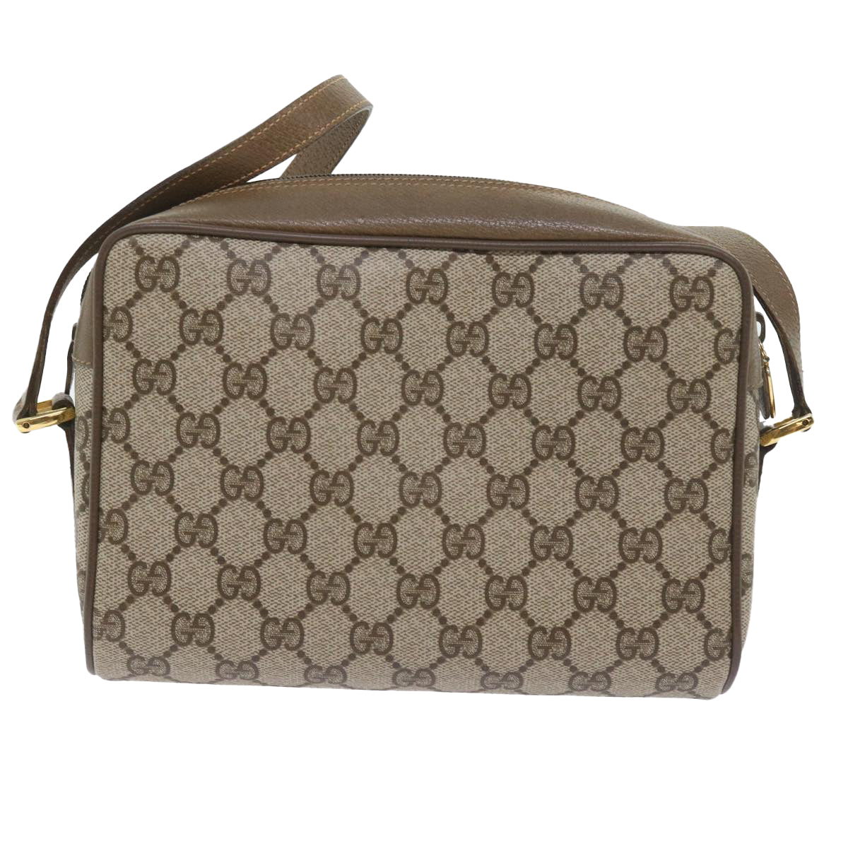 GUCCI GG Supreme Web Sherry Line Shoulder Bag Beige Red 56 02 087 yk9330
