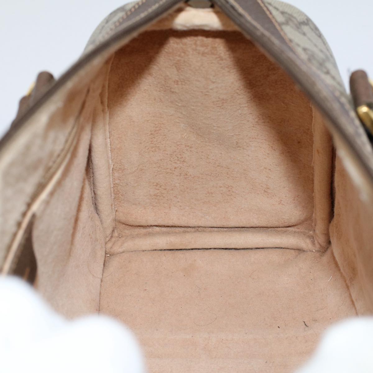 GUCCI GG Supreme Web Sherry Line Boston Bag Beige Red 40 02 006 yk9333