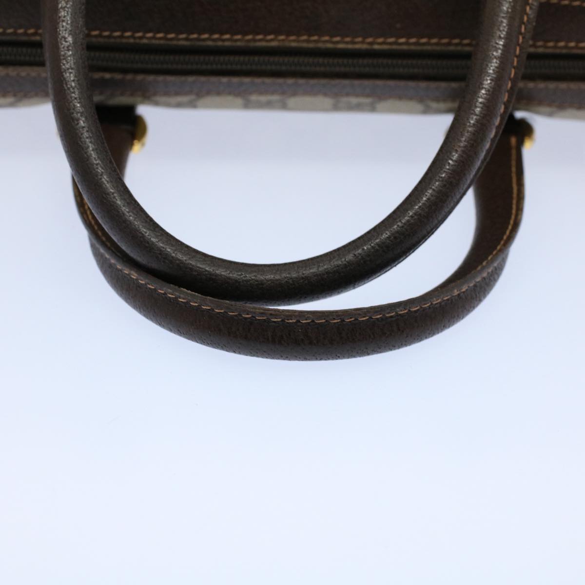 GUCCI GG Supreme Web Sherry Line Boston Bag Beige Red 40 02 006 yk9333