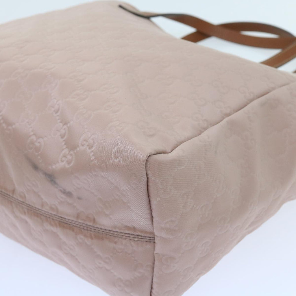 GUCCI GG Canvas Tote Bag Pink 282439 yk9355