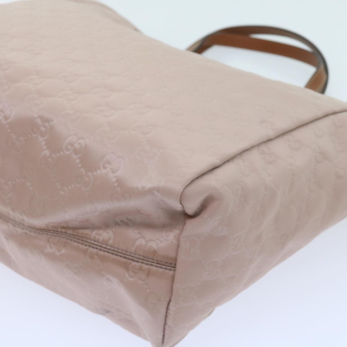 GUCCI GG Canvas Tote Bag Pink 282439 yk9355