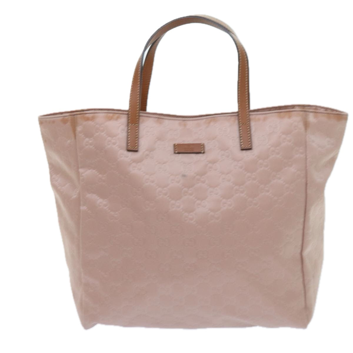 GUCCI GG Canvas Tote Bag Pink 282439 yk9355