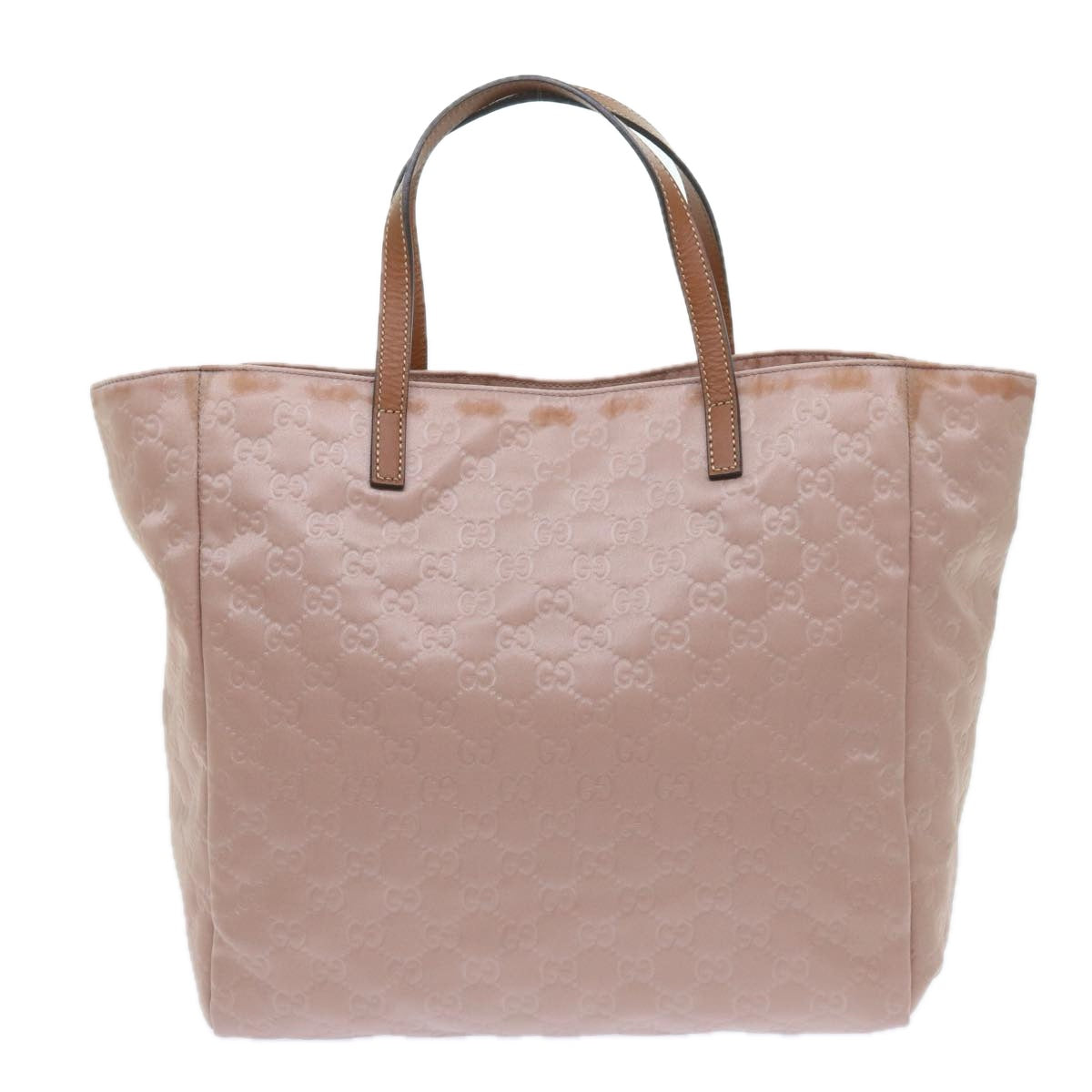 GUCCI GG Canvas Tote Bag Pink 282439 yk9355