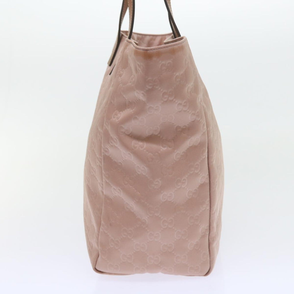 GUCCI GG Canvas Tote Bag Pink 282439 yk9355