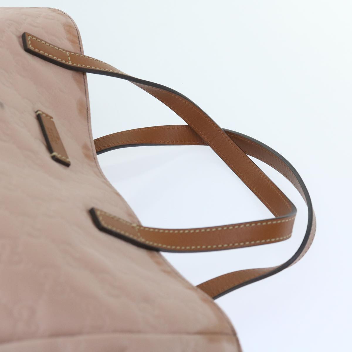 GUCCI GG Canvas Tote Bag Pink 282439 yk9355