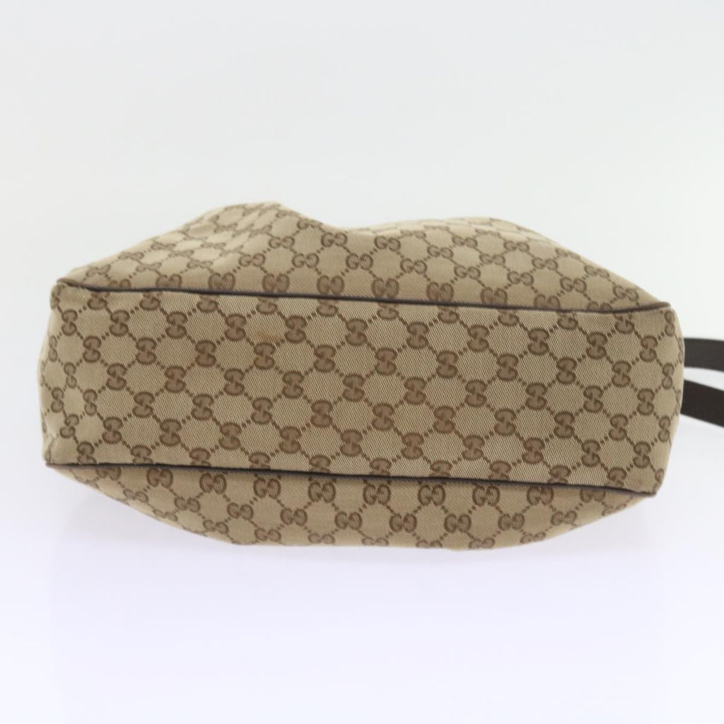 GUCCI GG Canvas Shoulder Bag Beige 296834 yk9363