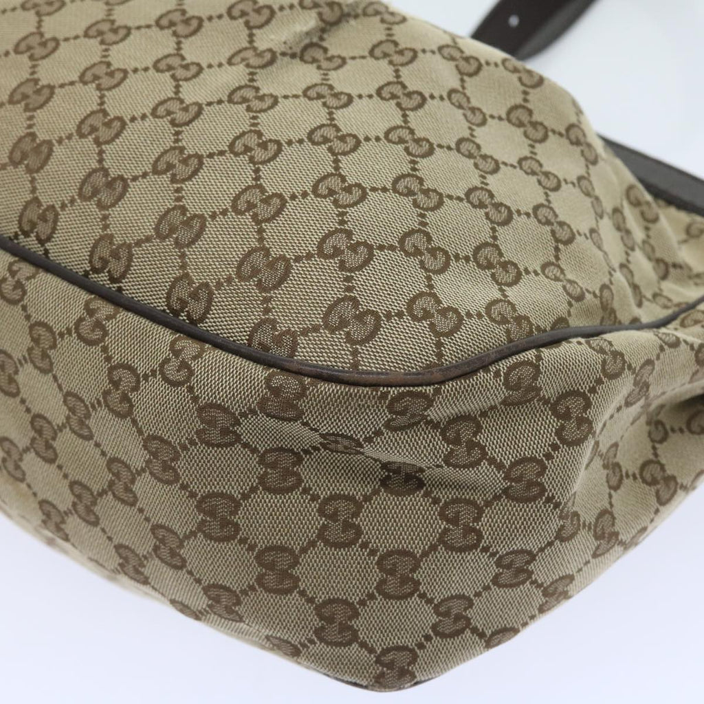 GUCCI GG Canvas Shoulder Bag Beige 296834 yk9363