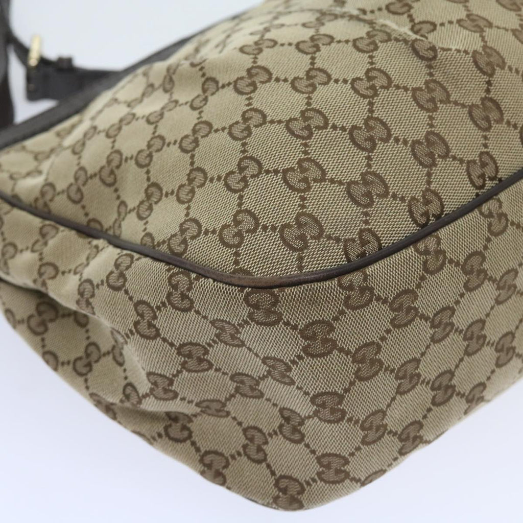 GUCCI GG Canvas Shoulder Bag Beige 296834 yk9363