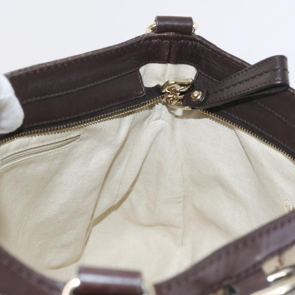 GUCCI GG Canvas Shoulder Bag Beige 296834 yk9363