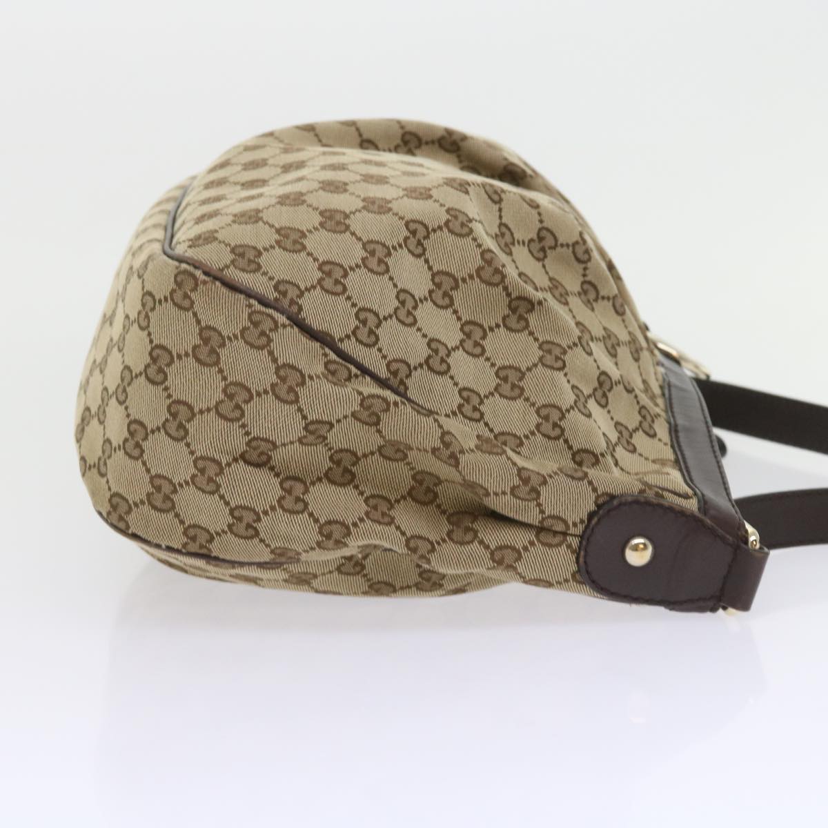 GUCCI GG Canvas Shoulder Bag Beige 296834 yk9363