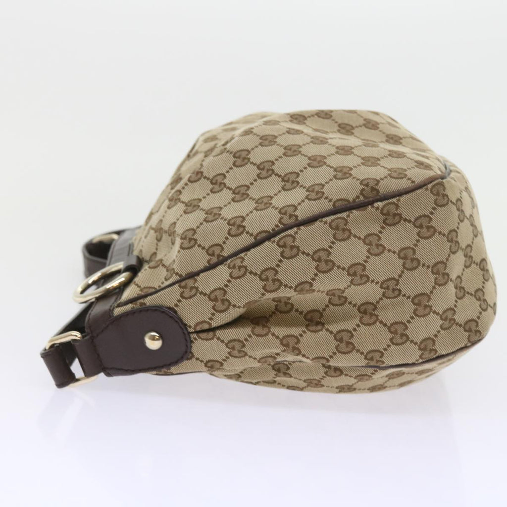 GUCCI GG Canvas Shoulder Bag Beige 296834 yk9363