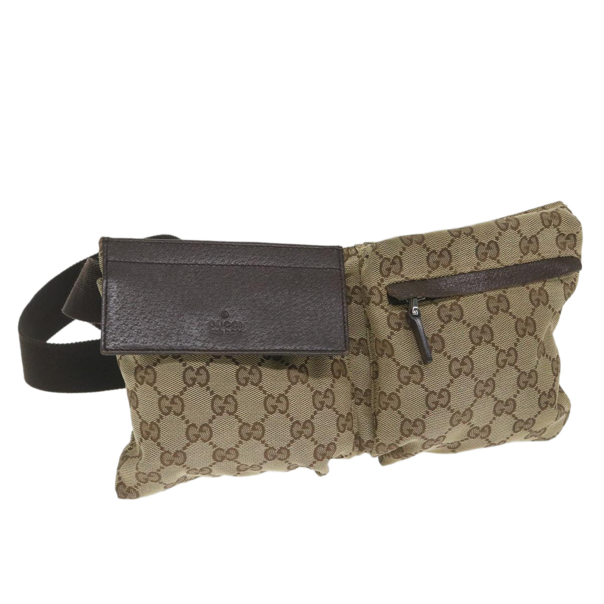 GUCCI GG Canvas Waist bag Beige 28566 yk9384