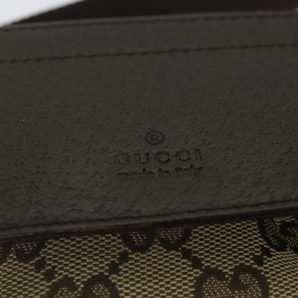GUCCI GG Canvas Waist bag Beige 28566 yk9384