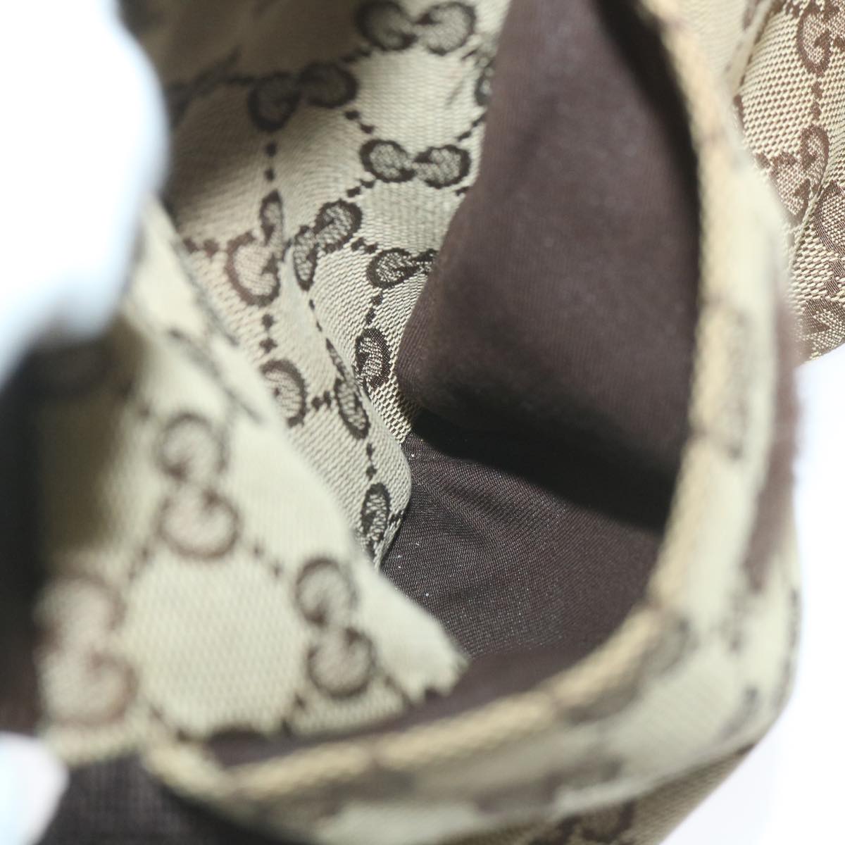 GUCCI GG Canvas Waist bag Beige 28566 yk9384
