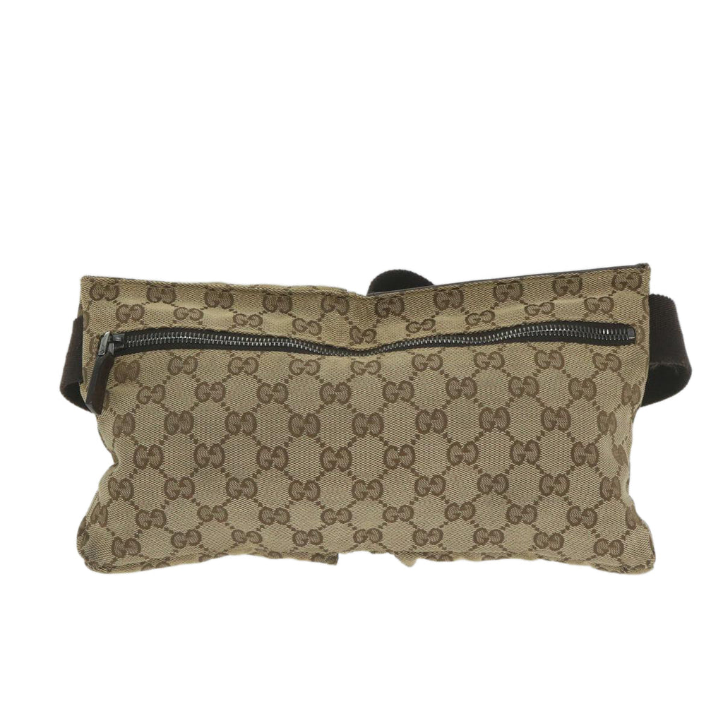 GUCCI GG Canvas Waist bag Beige 28566 yk9384