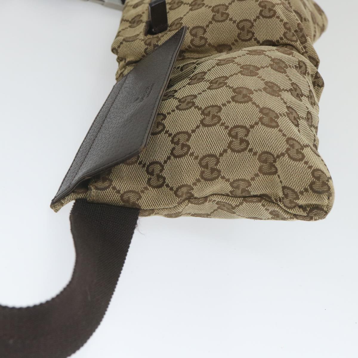 GUCCI GG Canvas Waist bag Beige 28566 yk9384