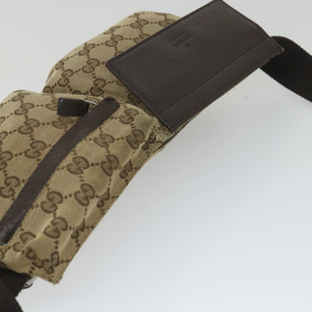 GUCCI GG Canvas Waist bag Beige 28566 yk9384