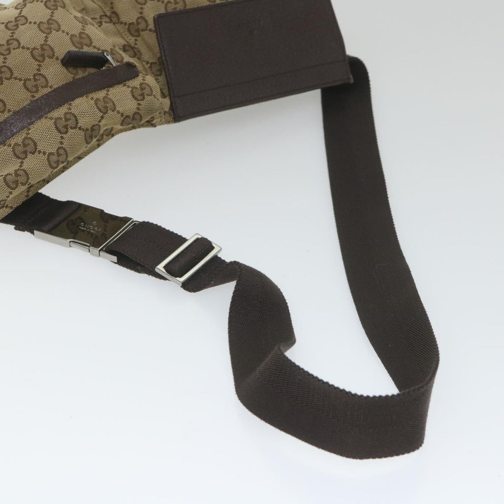 GUCCI GG Canvas Waist bag Beige 28566 yk9384