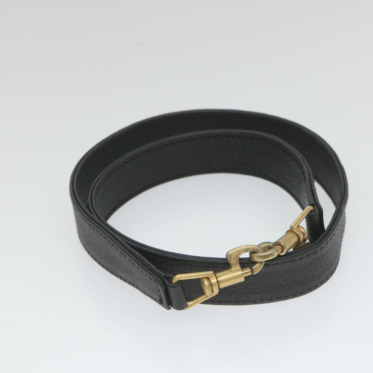 GUCCI Bamboo Shoulder Bag Suede Black 001 1781 1638 yk9409