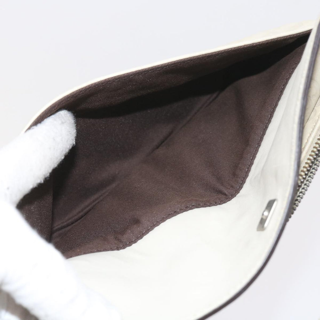 GUCCI GG Canvas Guccissima Waist bag White 162916 yk9416