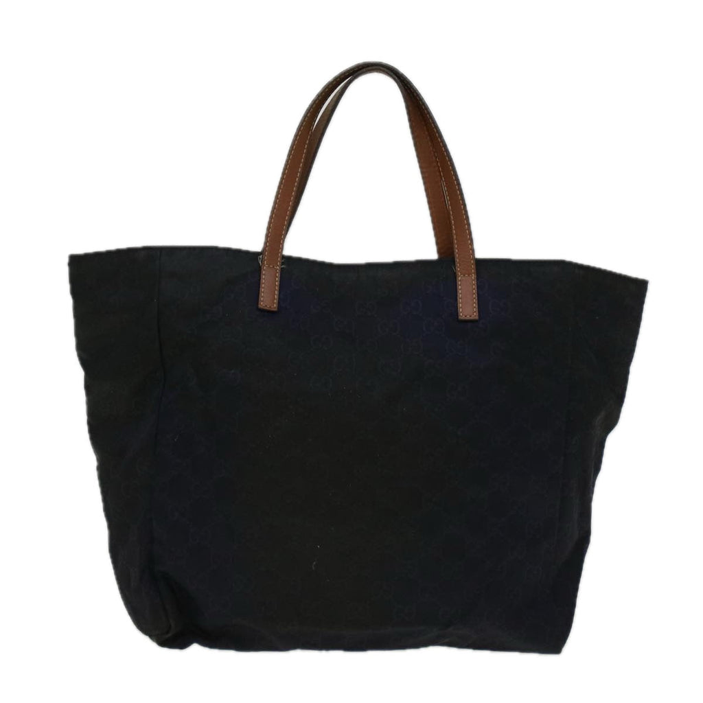 GUCCI GG Canvas Tote Bag Navy 282439 yk9421