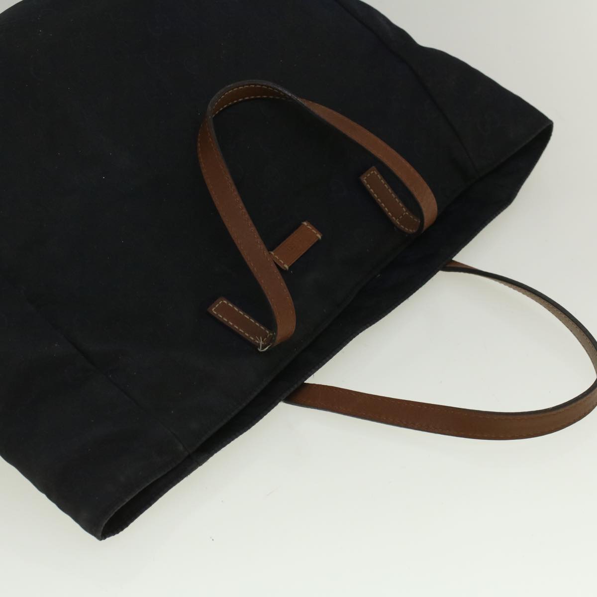 GUCCI GG Canvas Tote Bag Navy 282439 yk9421