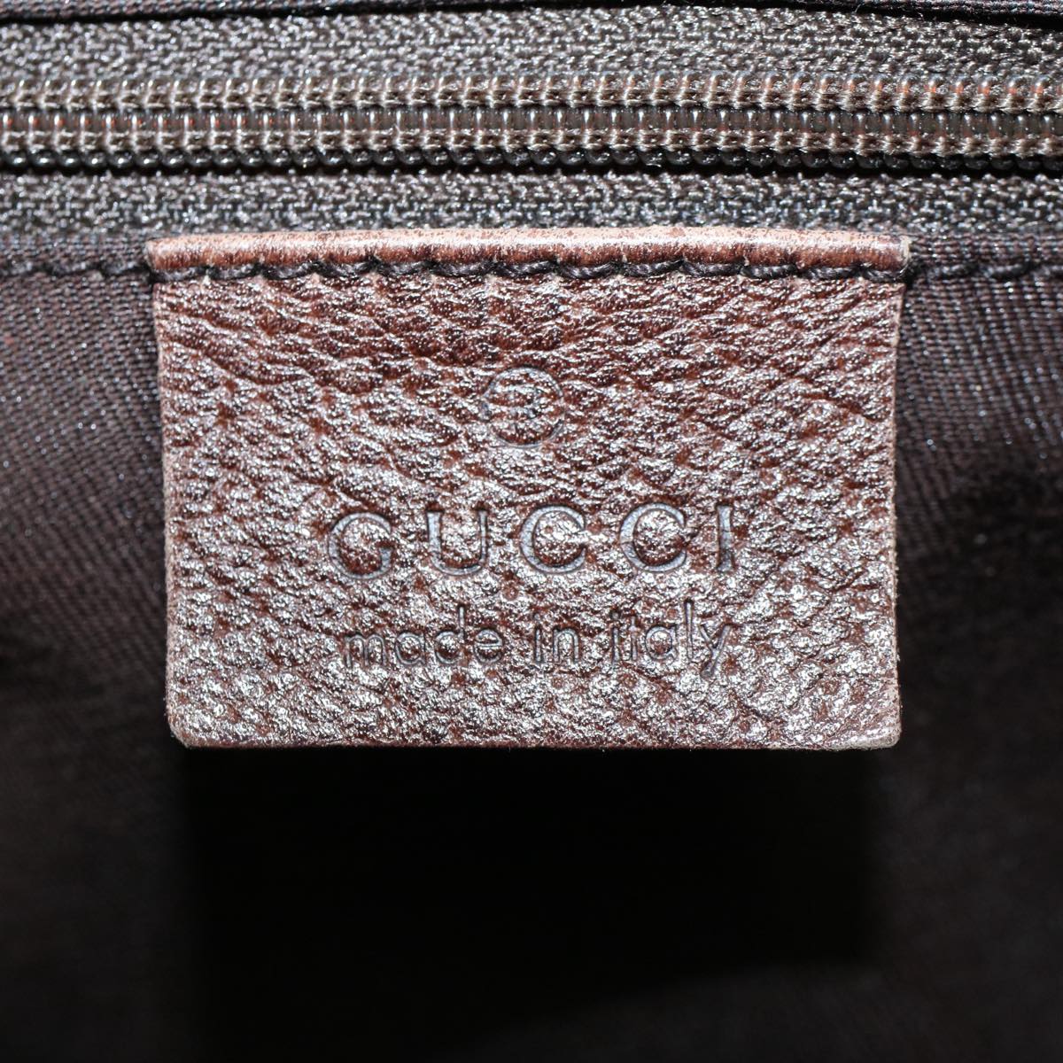 GUCCI GG Canvas Shoulder Bag Beige 130942 yk9428
