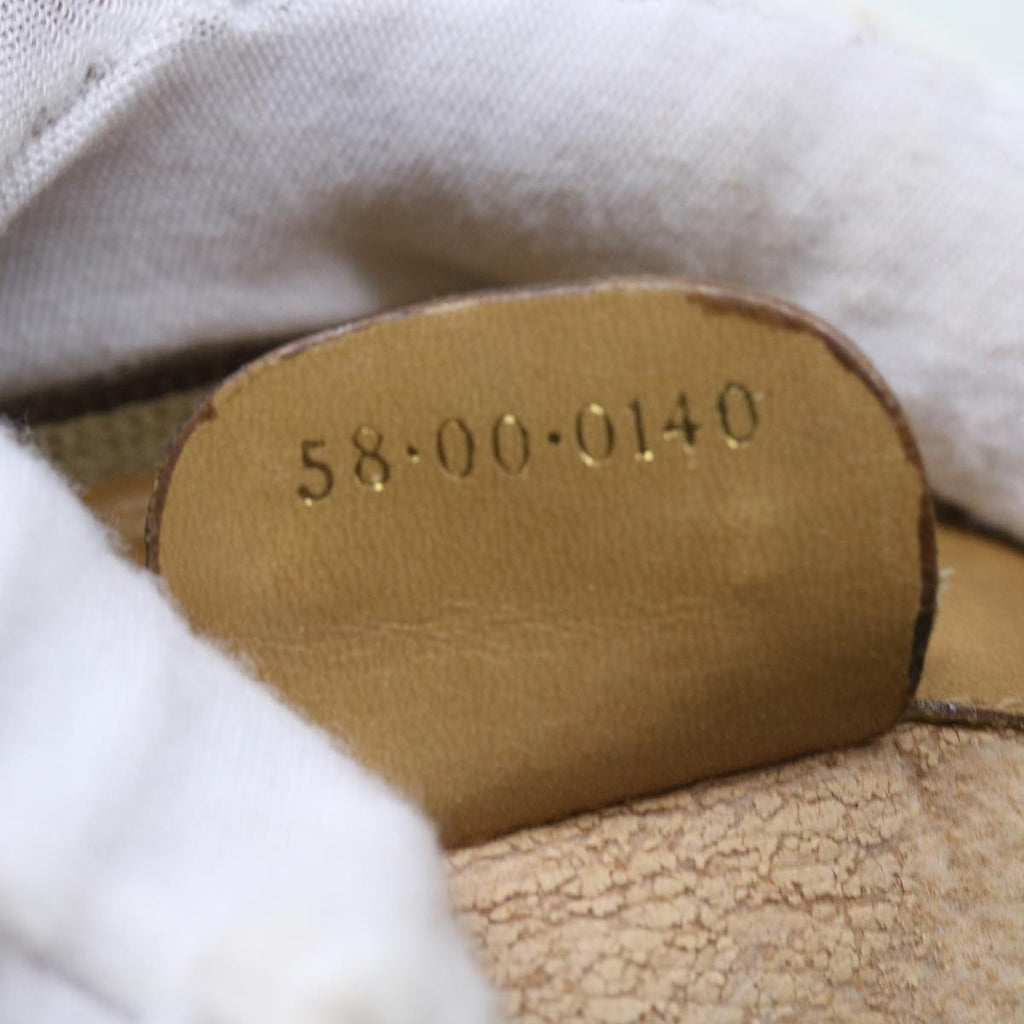 GUCCI Micro GG Supreme Boston Bag PVC Leather Beige yk9452