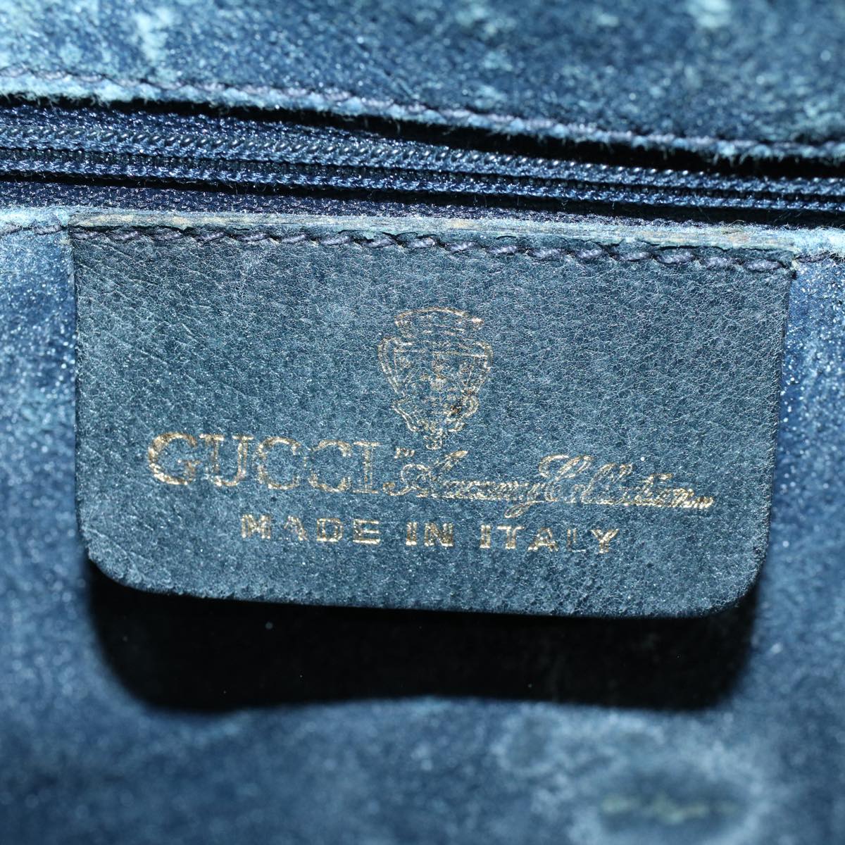 GUCCI GG Supreme Sherry Line Boston Bag Red Navy 10 01 3842 yk9458