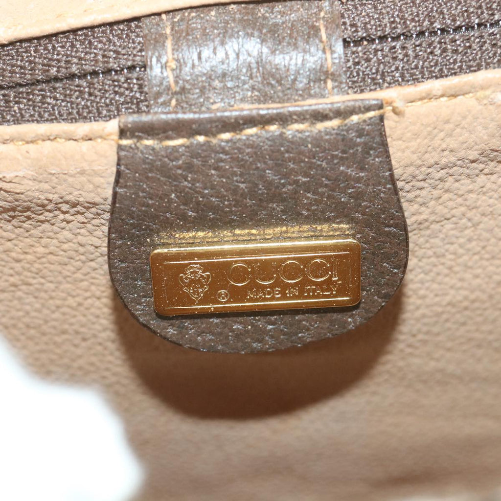 GUCCI GG Supreme Shoulder Bag PVC Leather Beige 007 89 1099 yk9466