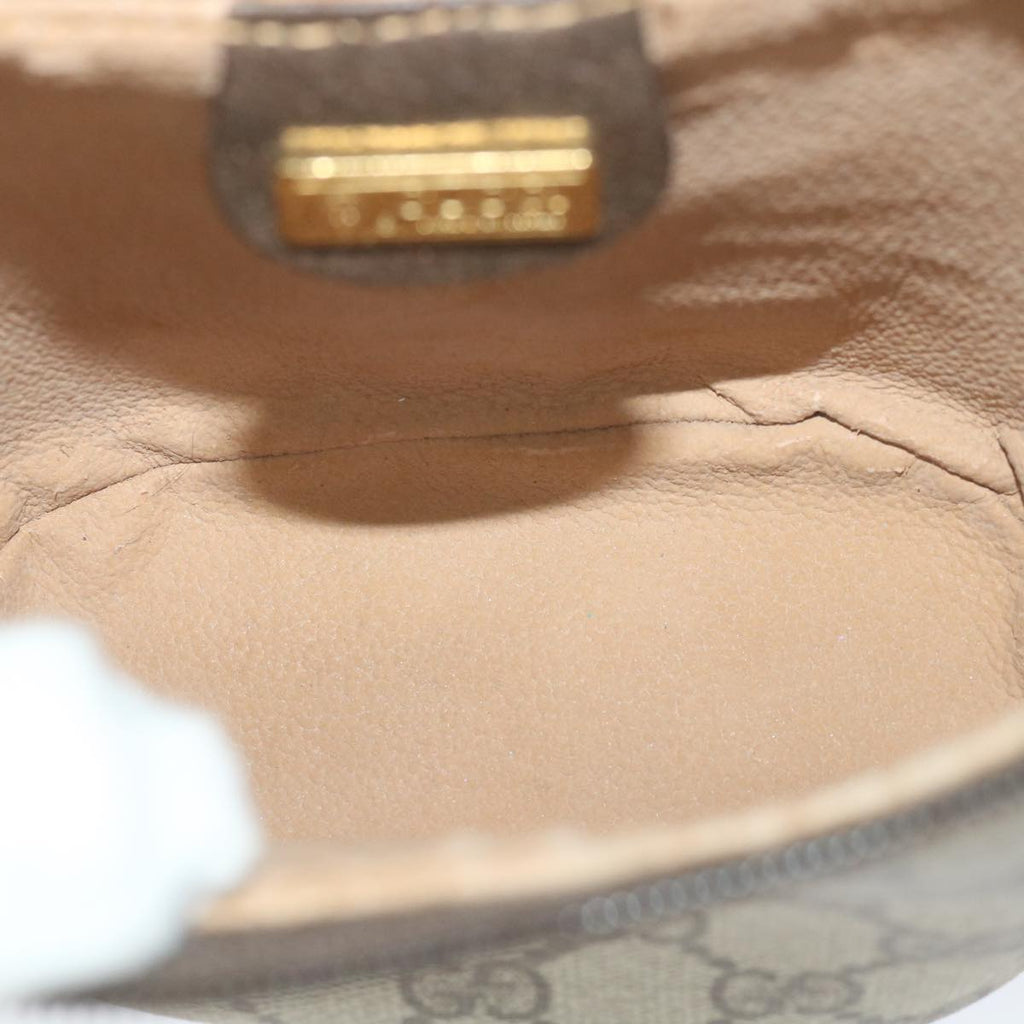 GUCCI GG Supreme Shoulder Bag PVC Leather Beige 007 89 1099 yk9466