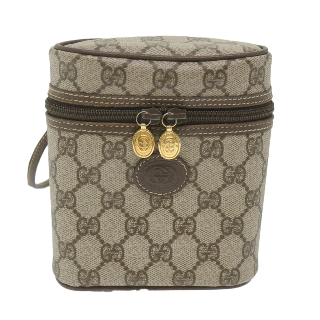 GUCCI GG Supreme Shoulder Bag PVC Leather Beige 007 89 1099 yk9466