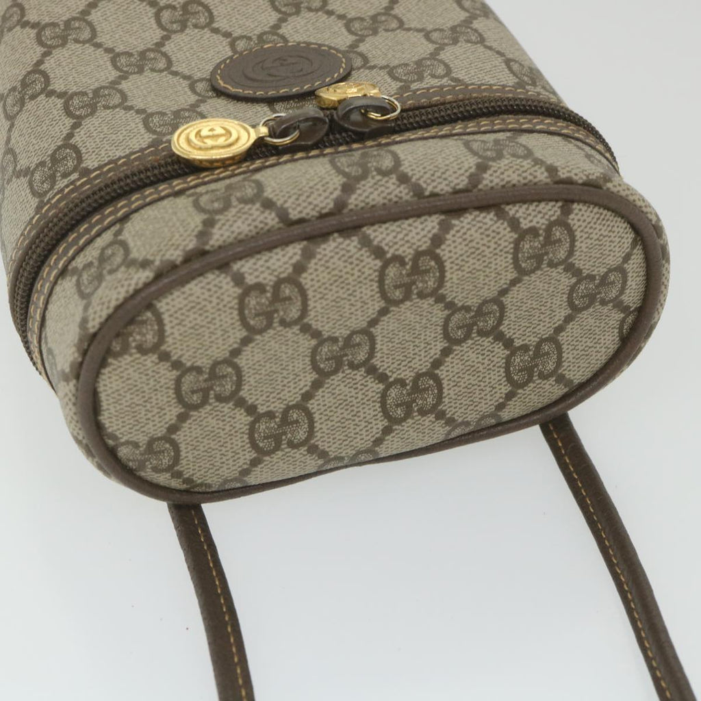 GUCCI GG Supreme Shoulder Bag PVC Leather Beige 007 89 1099 yk9466