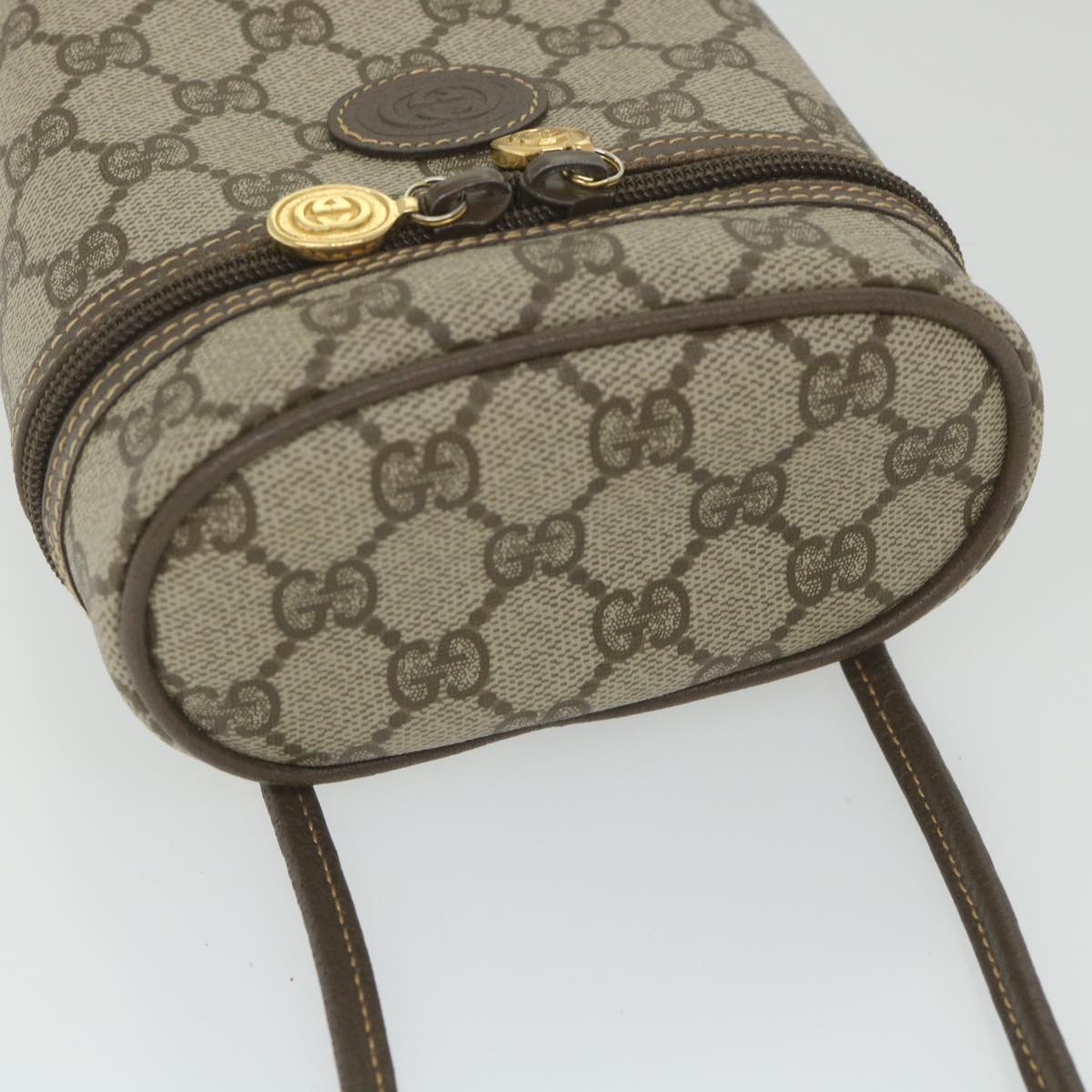 GUCCI GG Supreme Shoulder Bag PVC Leather Beige 007 89 1099 yk9466