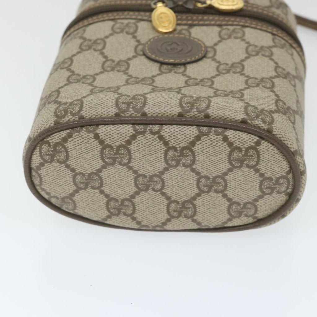 GUCCI GG Supreme Shoulder Bag PVC Leather Beige 007 89 1099 yk9466