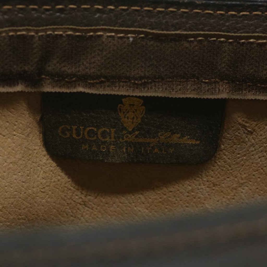 GUCCI GG Supreme Web Sherry Line Clutch Bag Beige Red 41 014 2125 23 yk9483