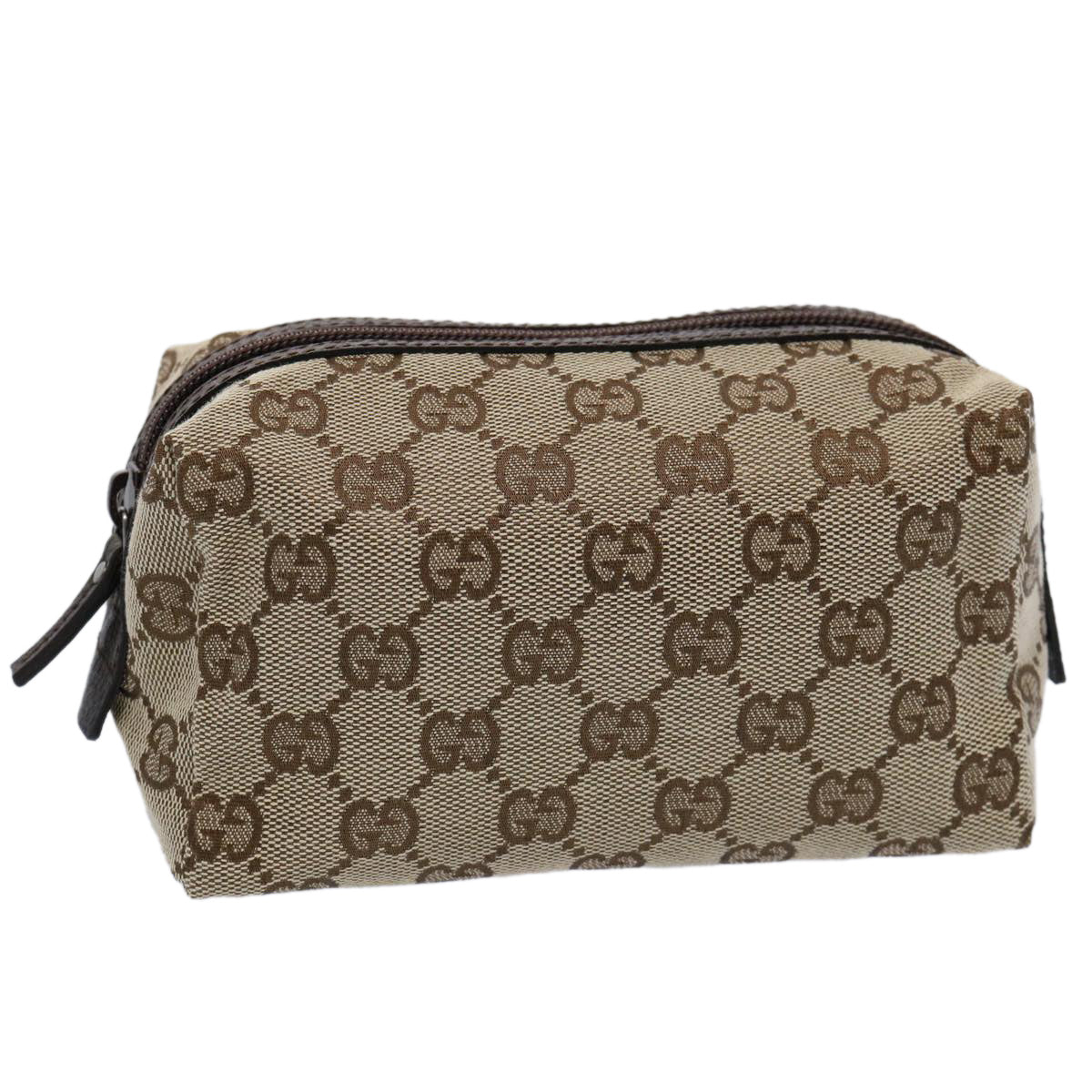 GUCCI GG Canvas Pouch Beige 29595 yk9502