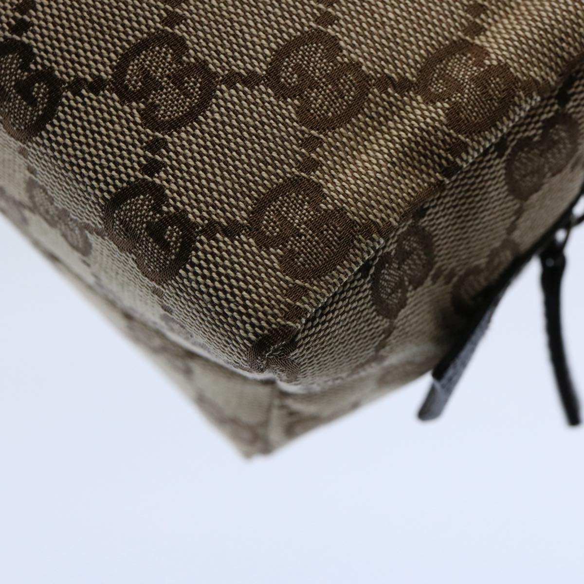 GUCCI GG Canvas Pouch Beige 29595 yk9502