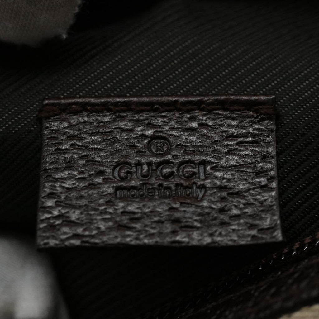 GUCCI GG Canvas Pouch Beige 29595 yk9502