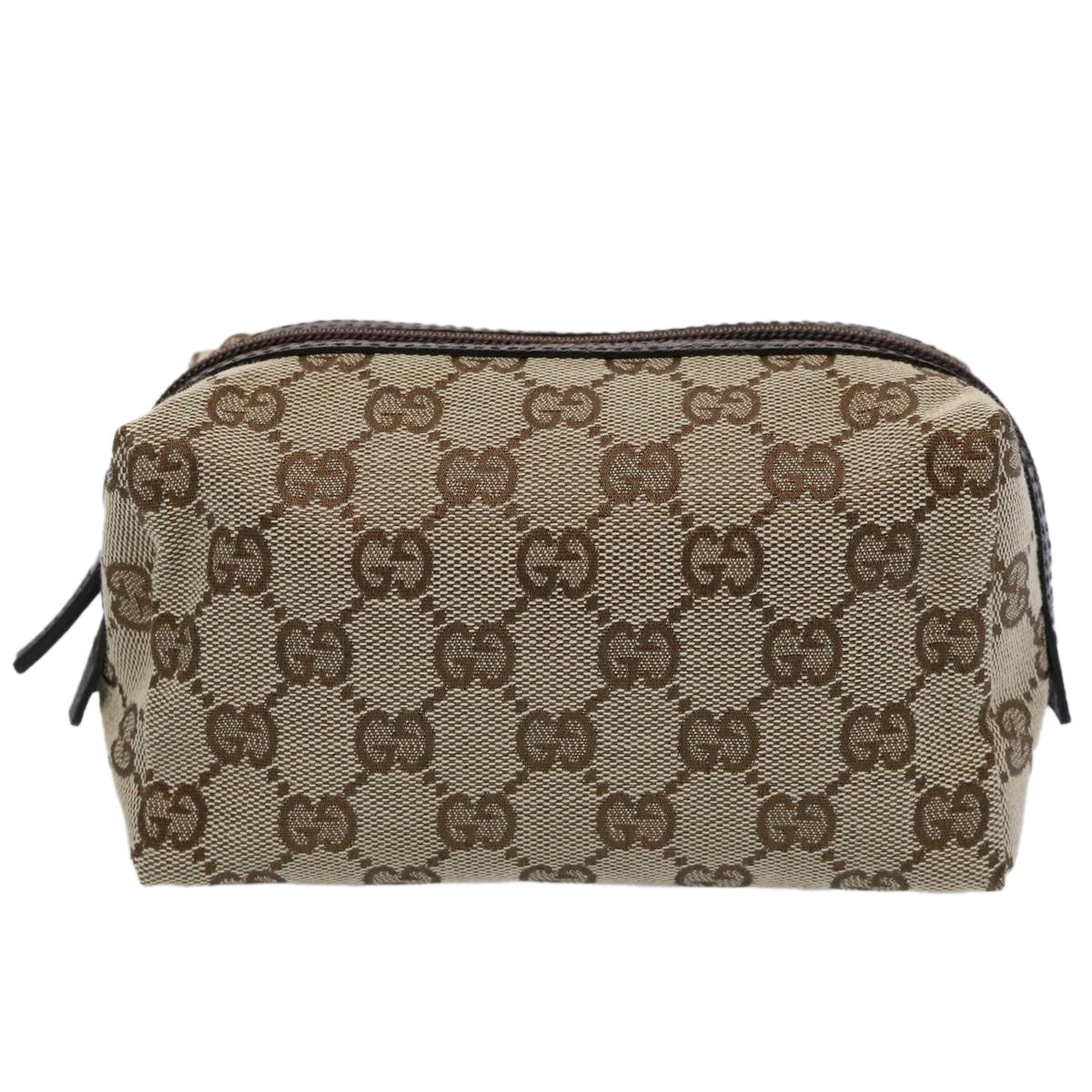 GUCCI GG Canvas Pouch Beige 29595 yk9502
