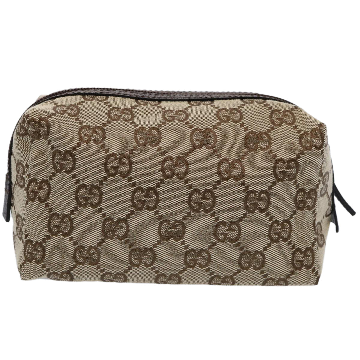 GUCCI GG Canvas Pouch Beige 29595 yk9502