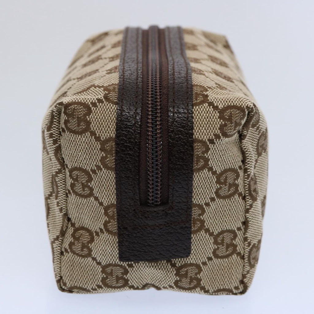 GUCCI GG Canvas Pouch Beige 29595 yk9502