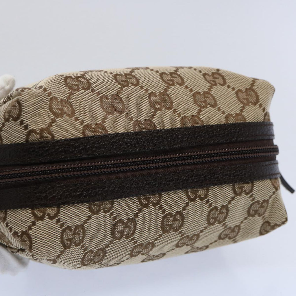 GUCCI GG Canvas Pouch Beige 29595 yk9502