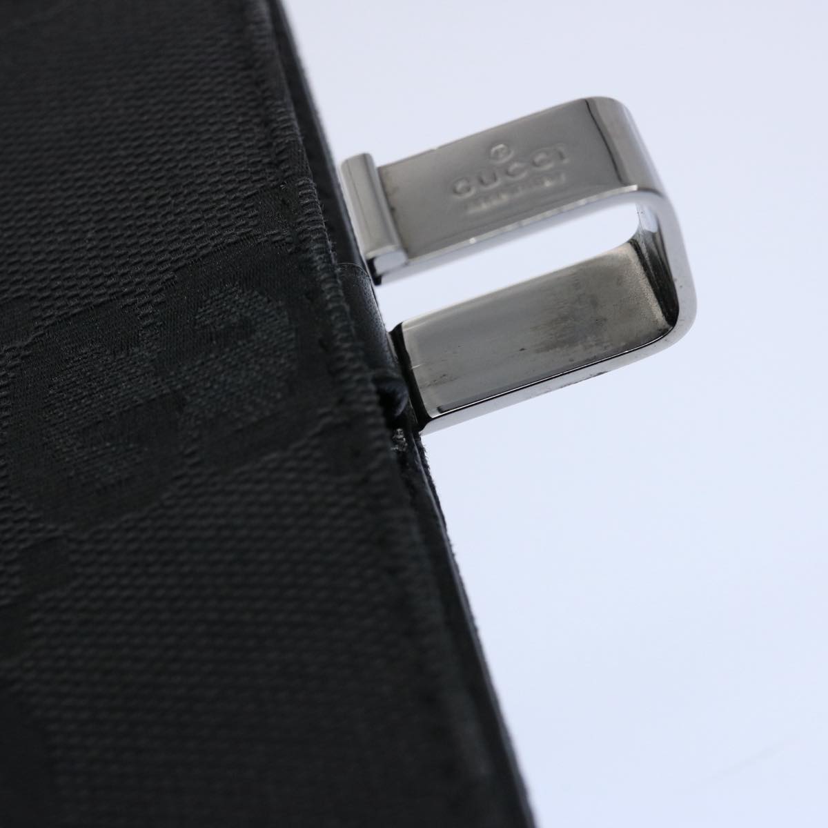 GUCCI GG Canvas Day Planner Cover Black 031 1408 0928 yk9521