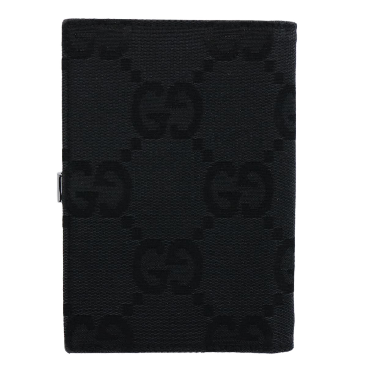 GUCCI GG Canvas Day Planner Cover Black 031 1408 0928 yk9521