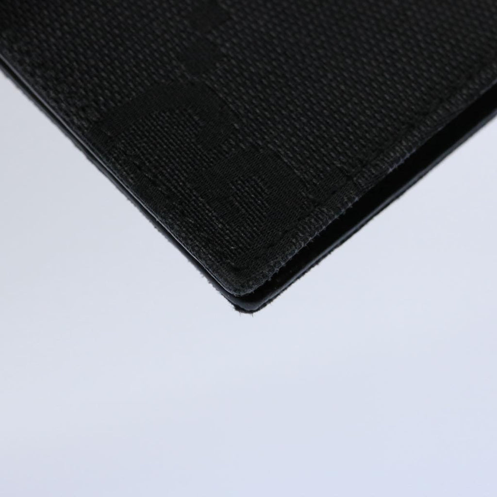GUCCI GG Canvas Day Planner Cover Black 031 1408 0928 yk9521
