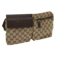 GUCCI GG Canvas Waist bag Beige 28566 yk9570