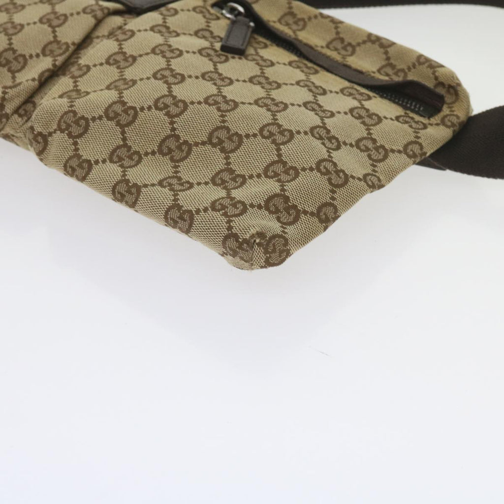GUCCI GG Canvas Waist bag Beige 28566 yk9570