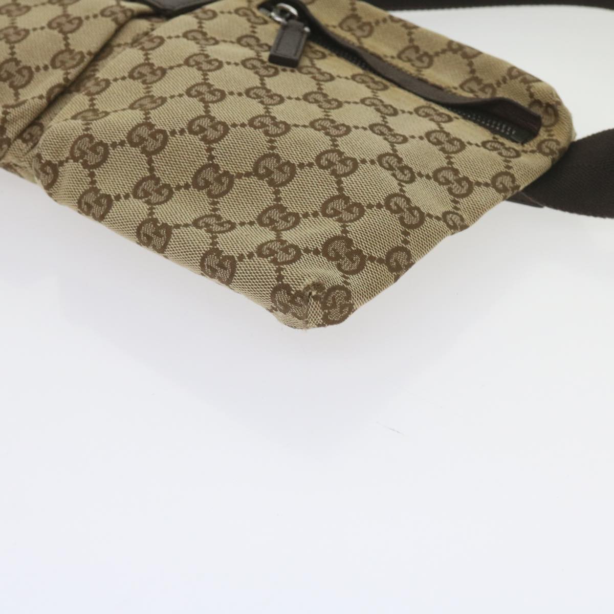 GUCCI GG Canvas Waist bag Beige 28566 yk9570